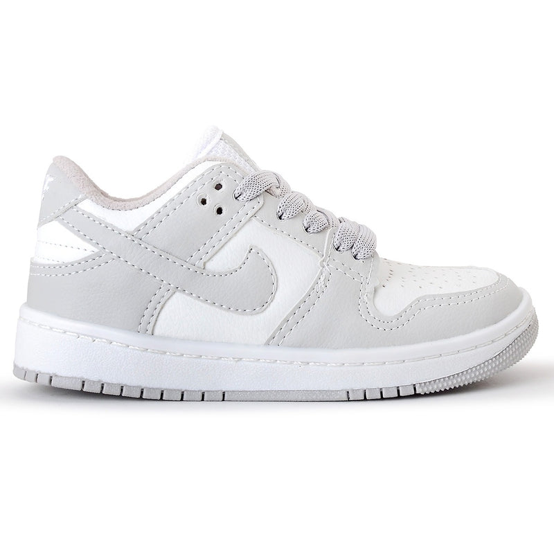 tenis infantil unissex confortavel e estiloso nike dunk low panda 