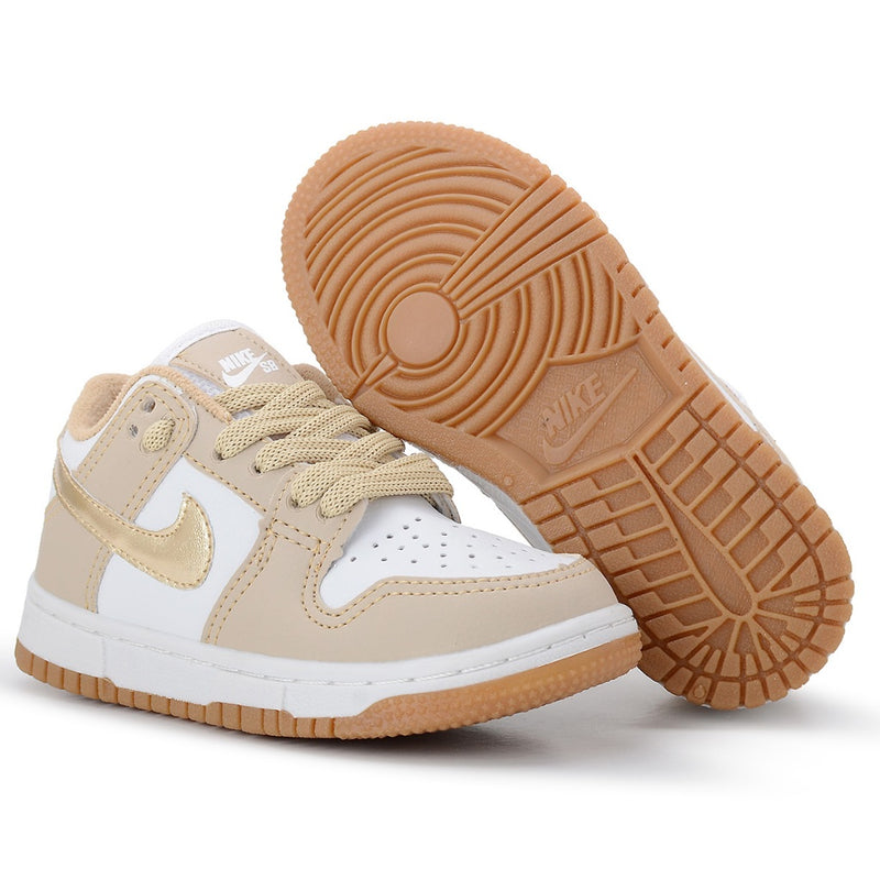 tenis infantil unissex confortavel e estiloso nike dunk low panda 