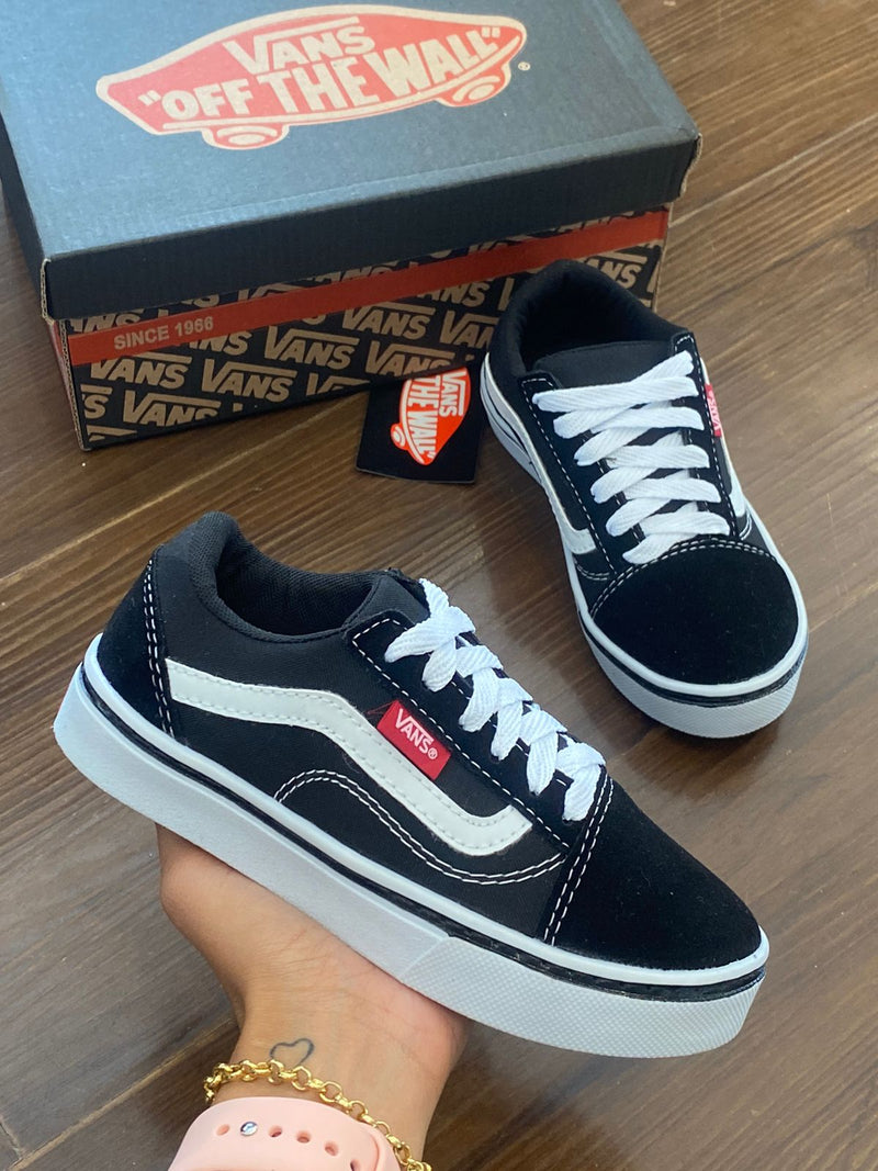 tenis infantil unissex confortavel dia a dia vans old skool estiloso 