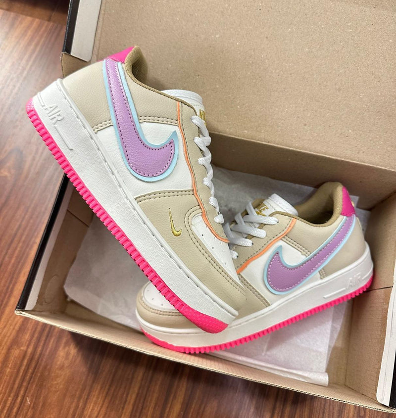 Tênis Nike Air Force 1 Shadow Feminino [Rosa] - Reinvenção do Clássico com Estilo e Conforto