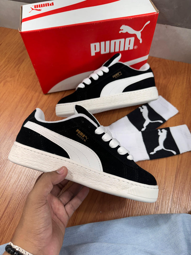 Tênis Casual Puma Suede XL [Preto] - Unissex