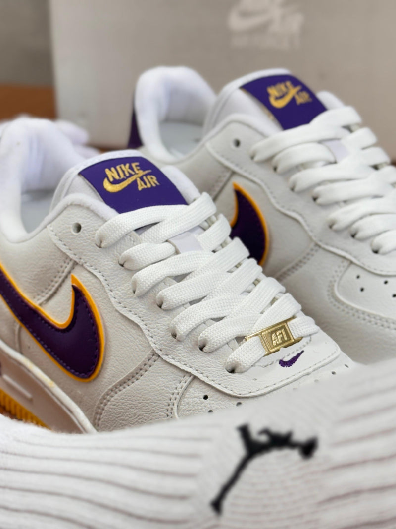 Tênis Nike Air Force 1 [LAKERS] - Unissex