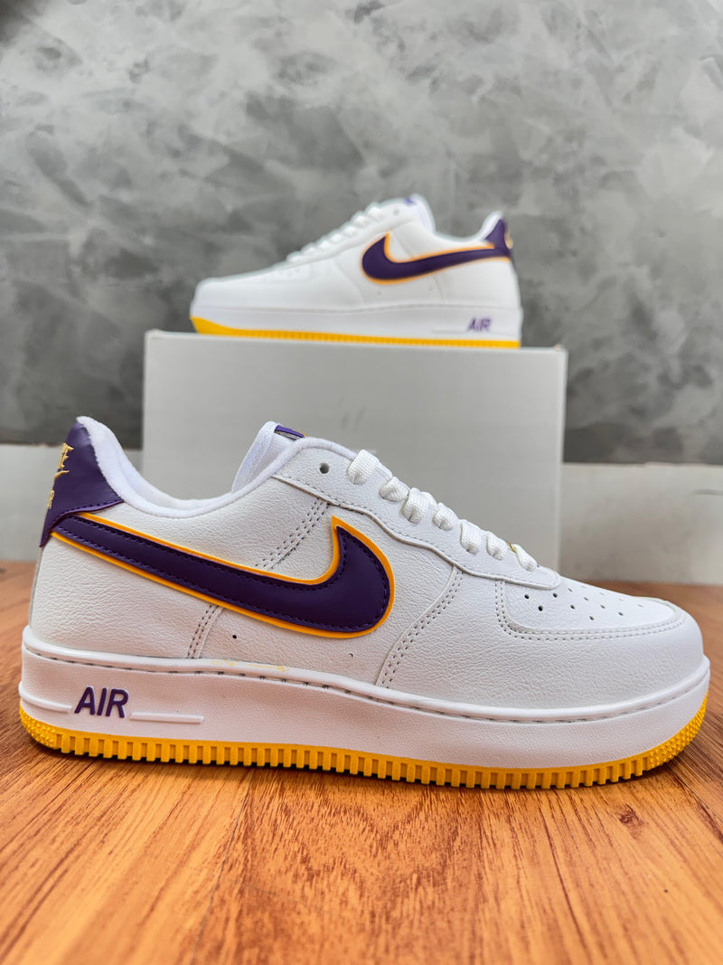 Tênis Nike Air Force 1 [LAKERS] - Unissex