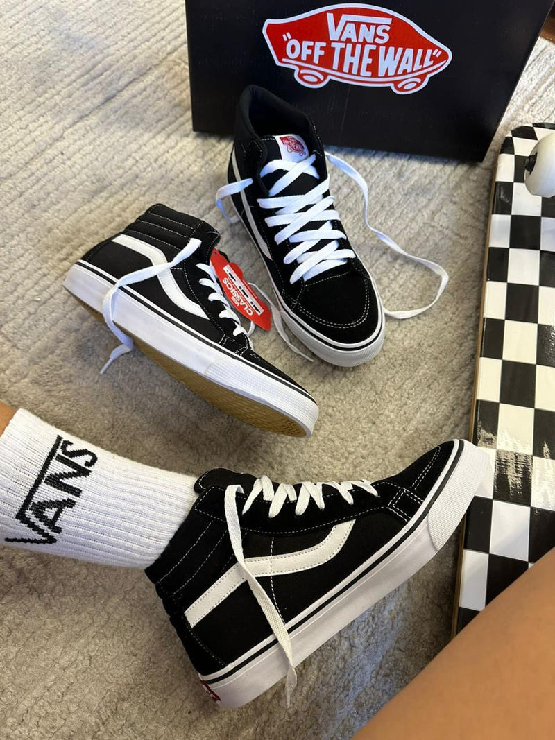 Tênis Unissex confortável estiloso vans old skool clássico skate 