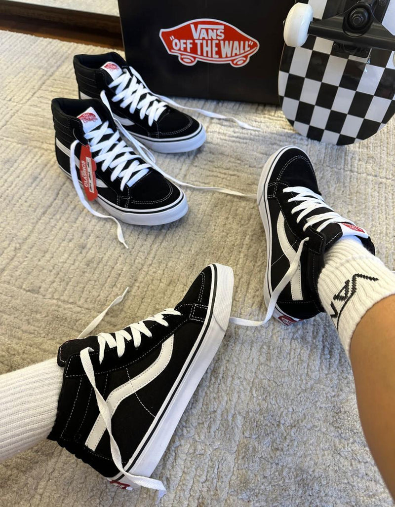 Tênis Unissex confortável estiloso vans old skool clássico skate 