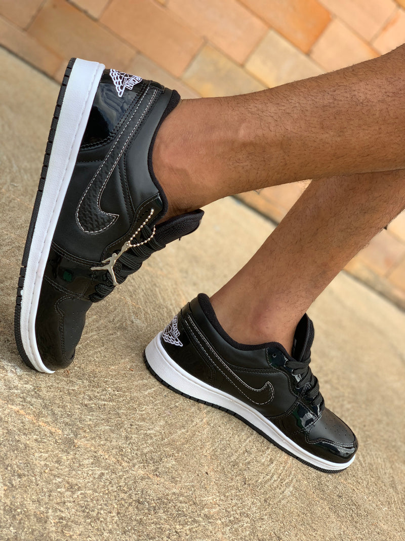 tenis unissex nike jordan 1 brilho facil de limpar confortável chaveiro brinde 