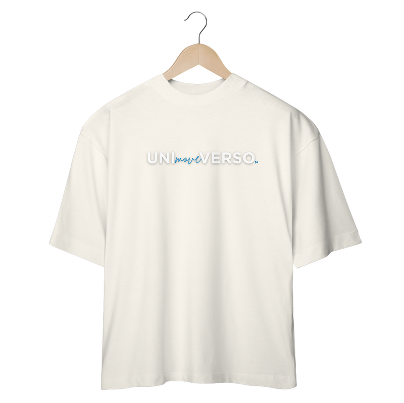 camiseta oversized streetwear movimento do universo marca própria 