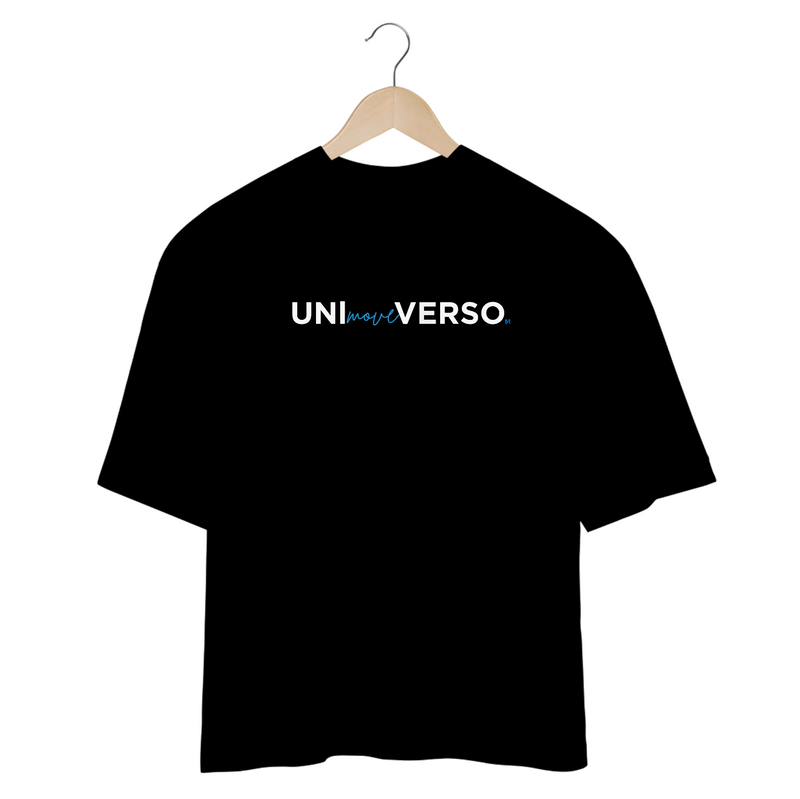 camiseta oversized streetwear movimento do universo marca própria 