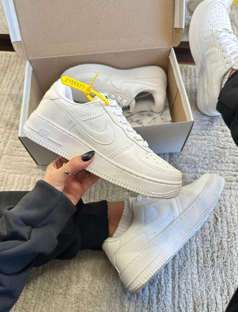 tenis unissex branco air force 1 classico moda 