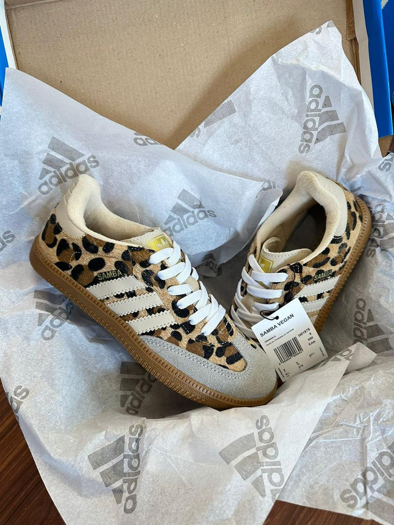 tenis feminino adidas samba onça ousado e estilo 