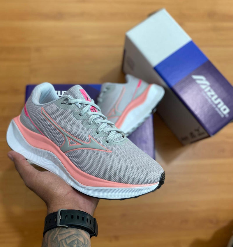 tenis feminino para corrida esportivo mizuno wave 