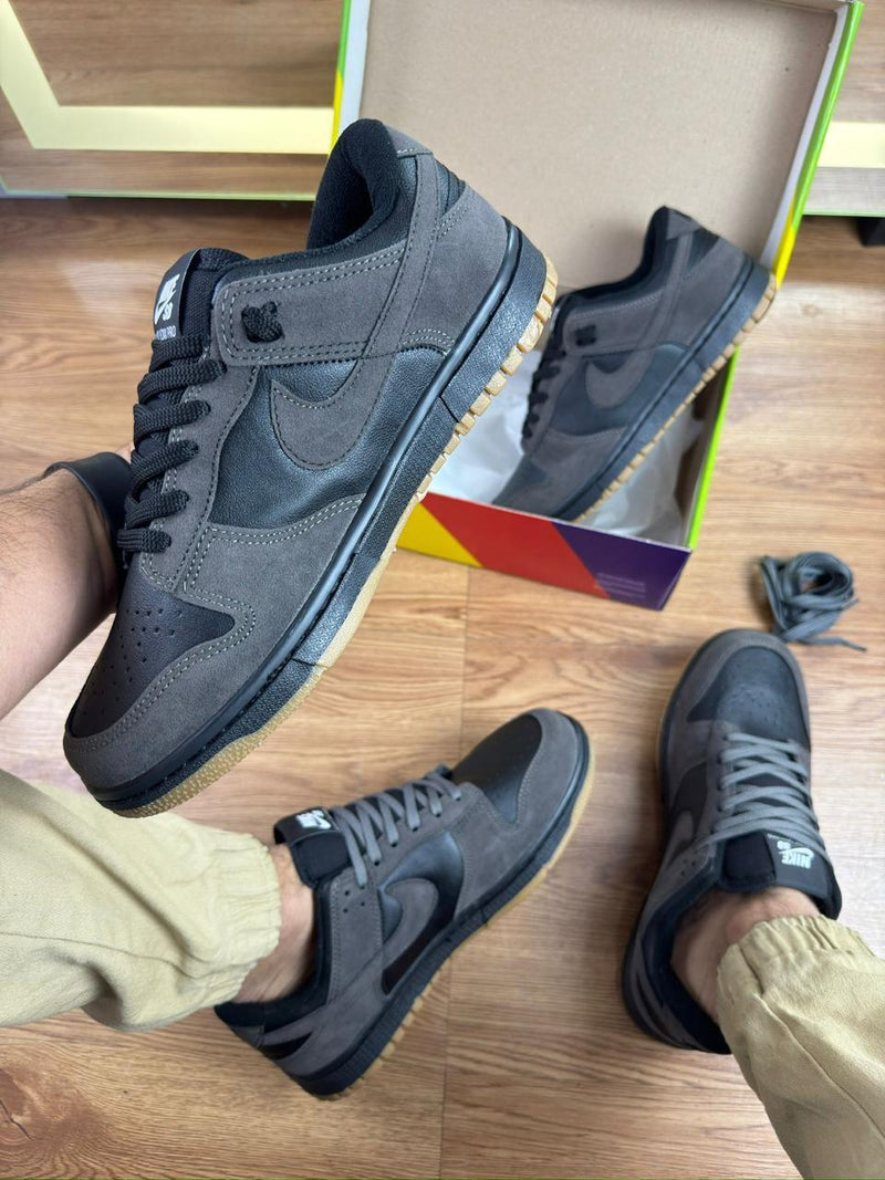 tenis masculino preto confortavel casual nike dunk low 