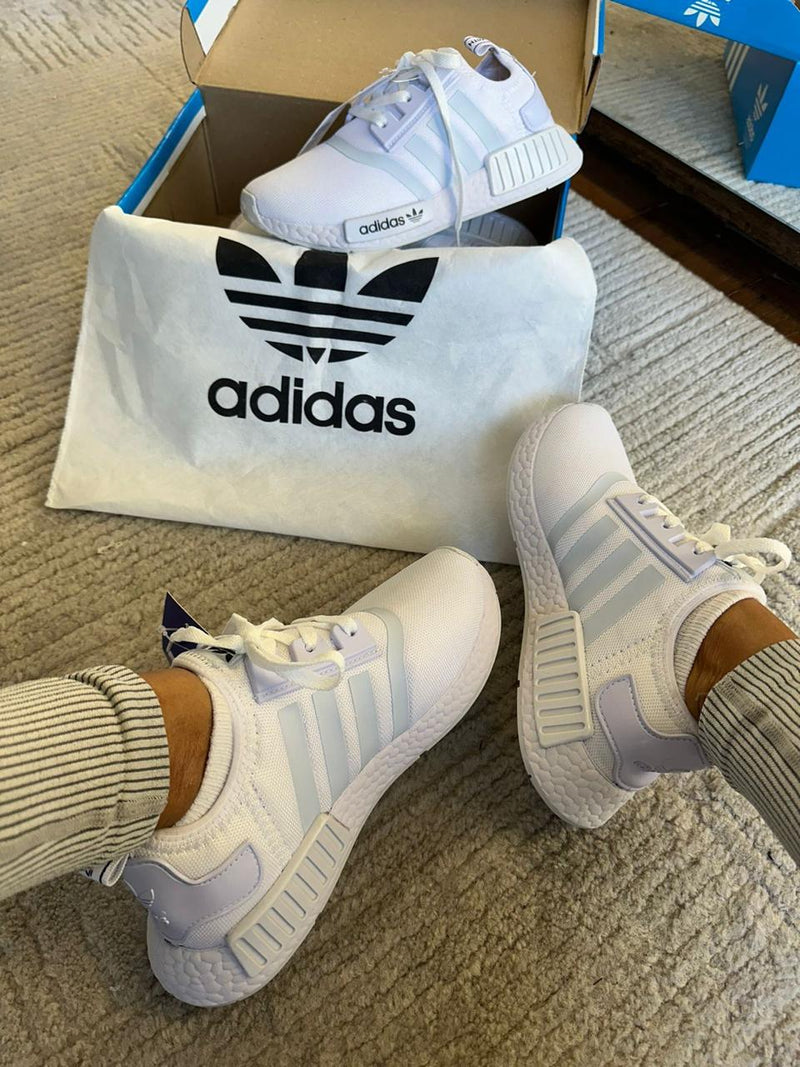 Tênis Esportivo Unissex Adidas NMD R1 [Branco]