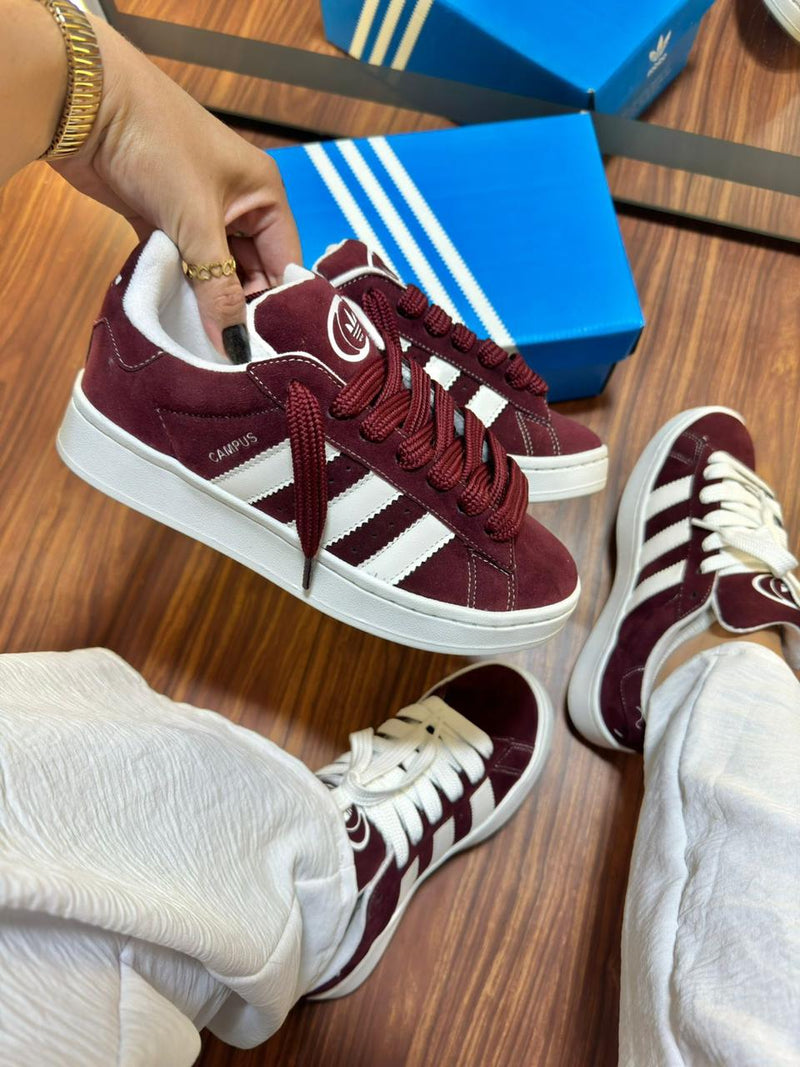 Tênis Adidas Campus 00s [Bordô] - Feminino