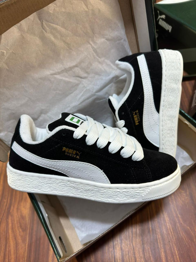 Tênis Casual Puma Suede XL [Preto] - Unissex