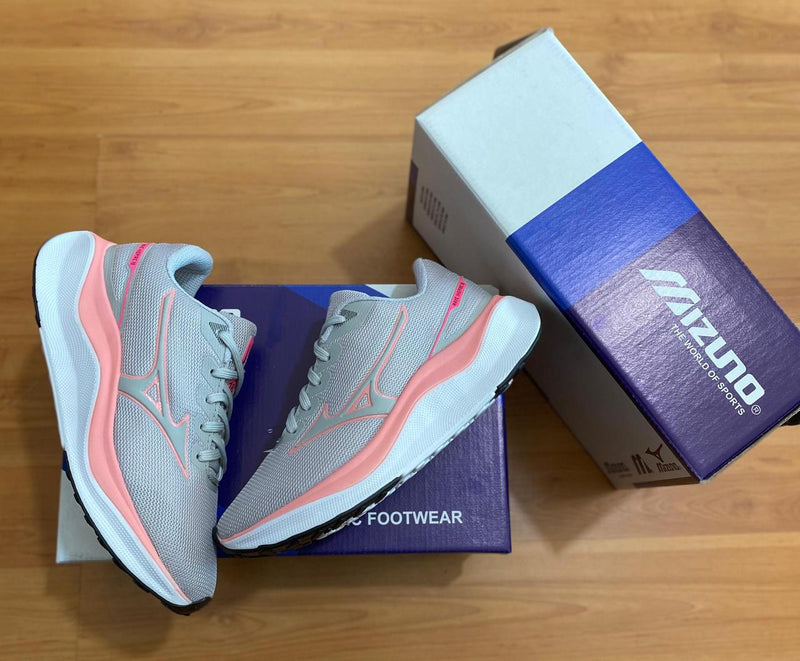 tenis feminino para corrida esportivo mizuno wave 