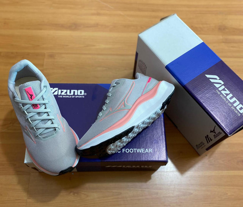 tenis feminino para corrida esportivo mizuno wave 