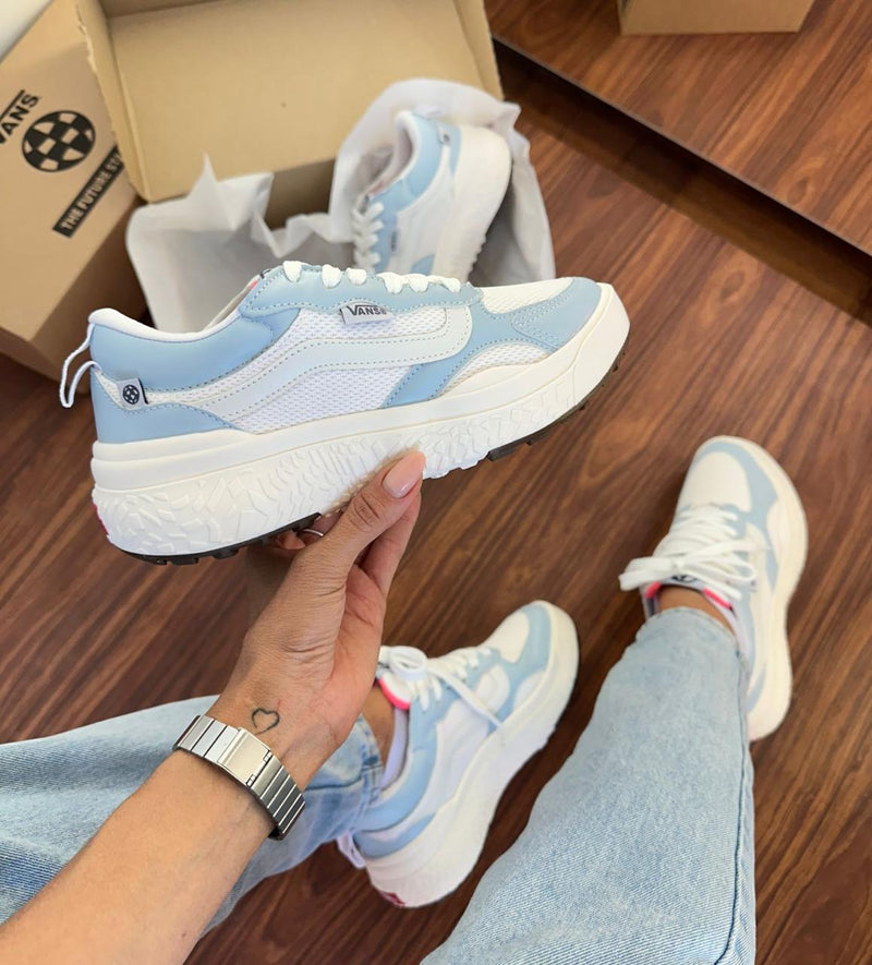 Tênis Vans UltraRange NEO VR3 Feminino [Branco/Azul] - Conforto Casual para Todos os Dias