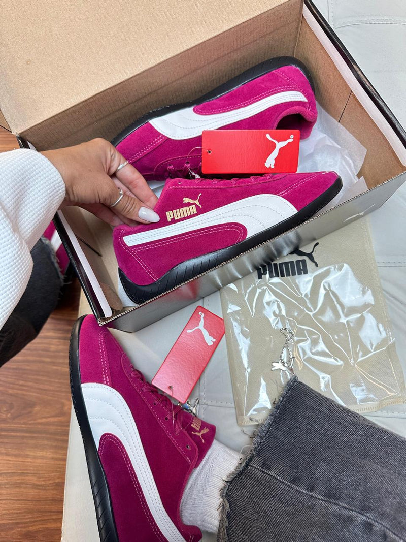 tenis feminino estiloso casual puma speedcat og 