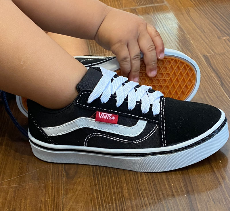 tenis infantil unissex confortavel dia a dia vans old skool estiloso 