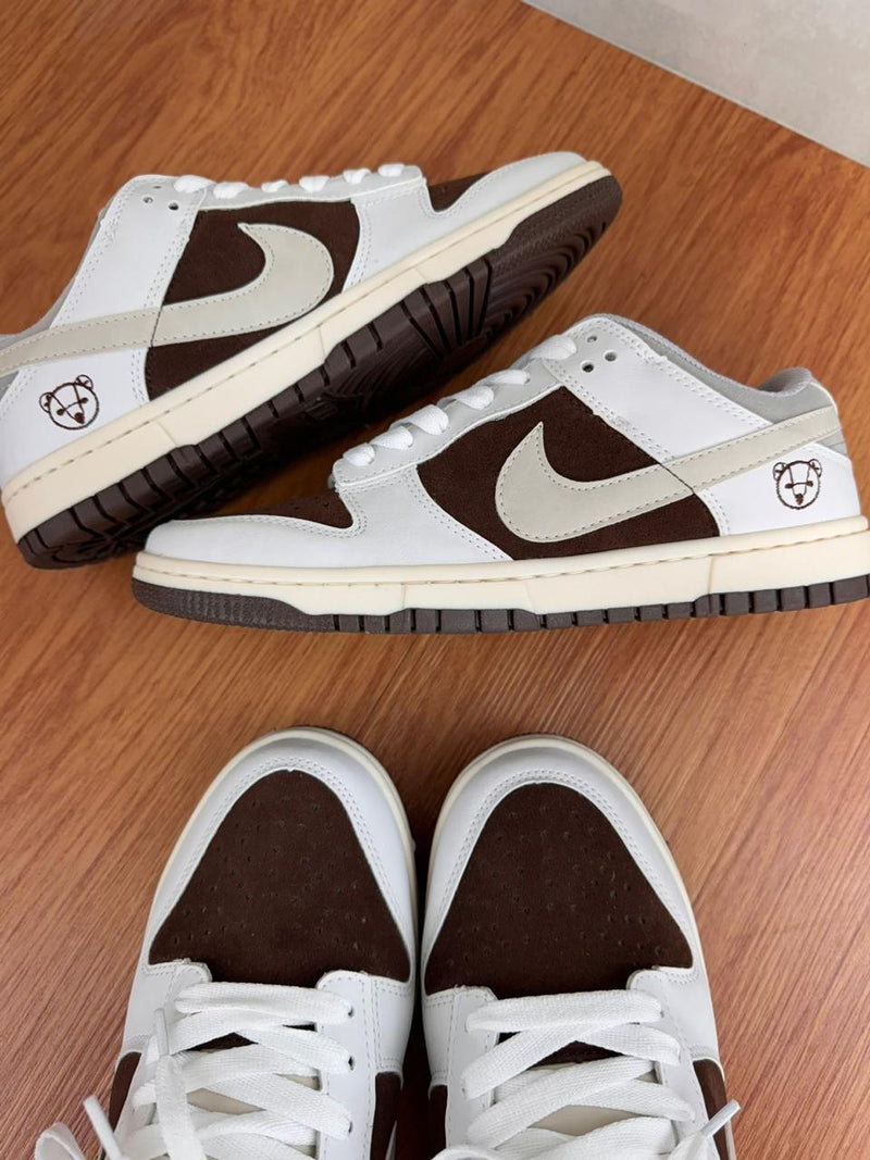 tenis masculino nike dunk low urso estiloso confortavel urbano streetwear